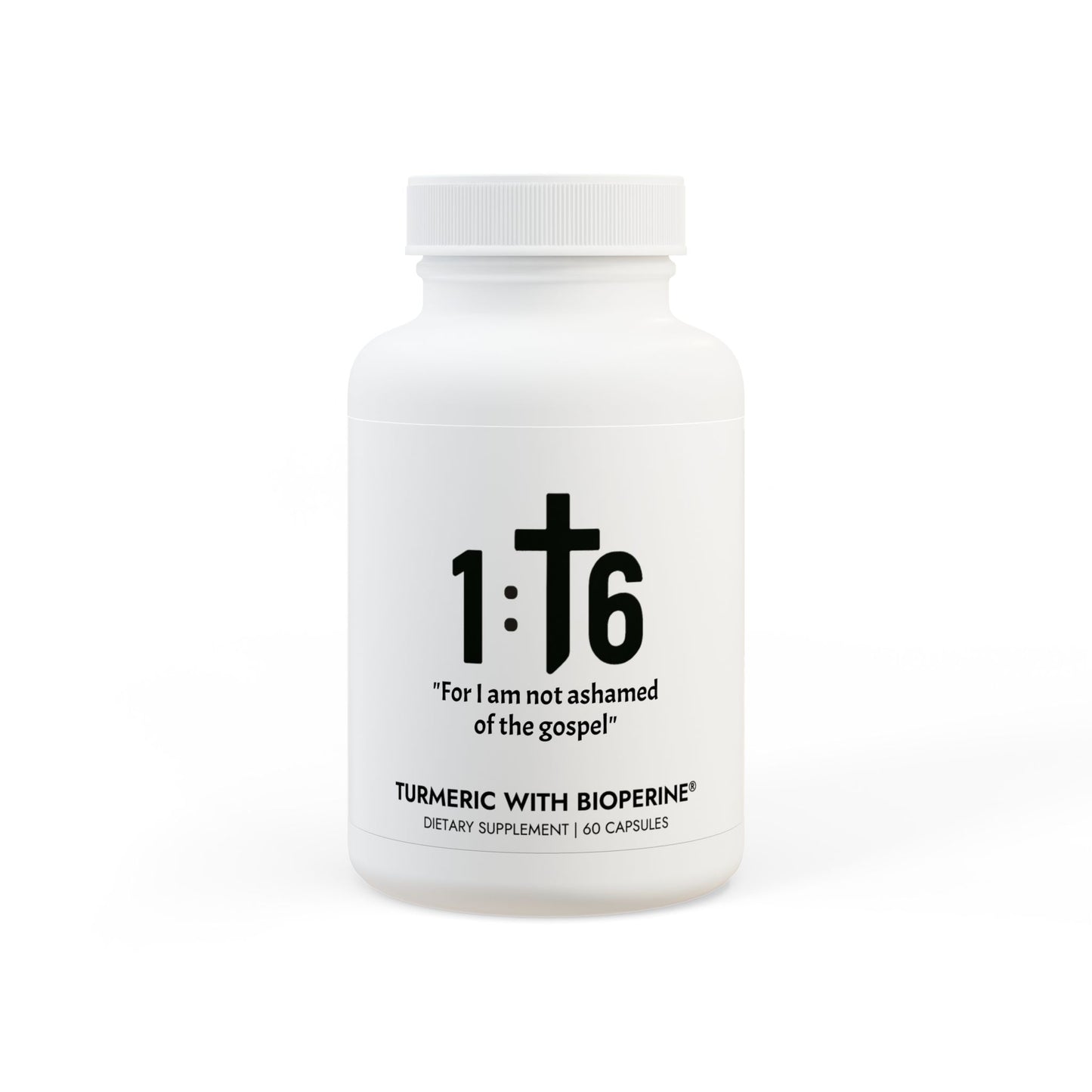 Turmeric with BioPerine® (Black Pepper Fruit Extract) Supplement (60 Capsules)