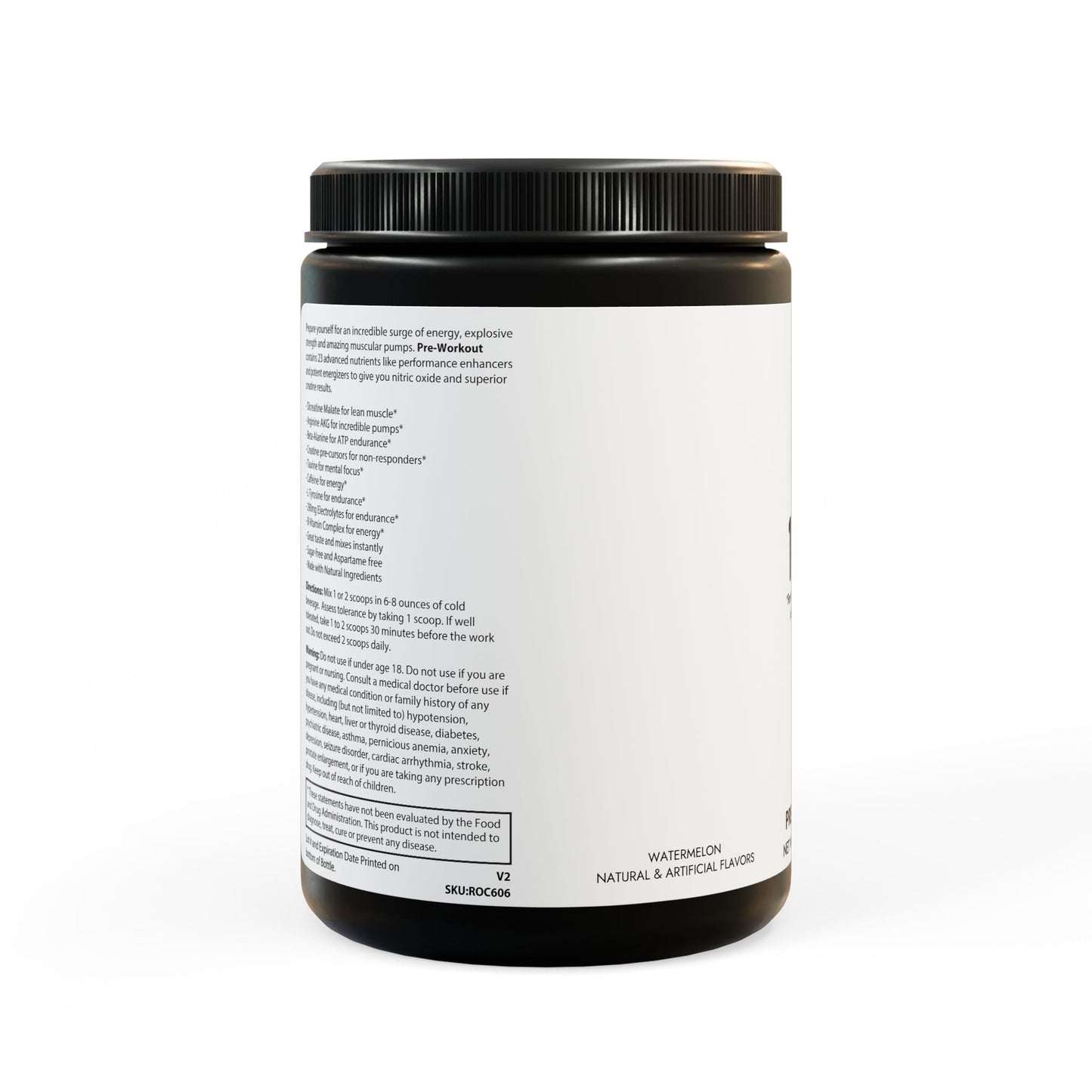 Pre-Workout Supplement, Watermelon (300g, 10.58oz)
