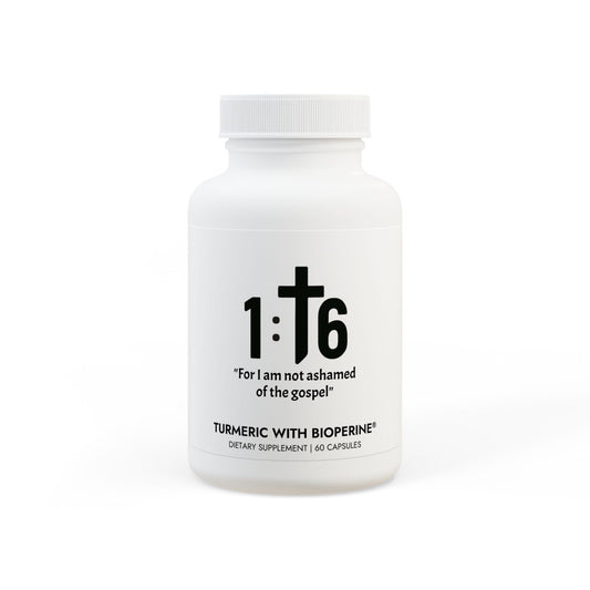 Turmeric with BioPerine® (Black Pepper Fruit Extract) Supplement (60 Capsules)